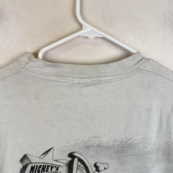 Vintage Mickey Mouse Florida Dives All Over Print Tee Size XL - Picture 8 of 8